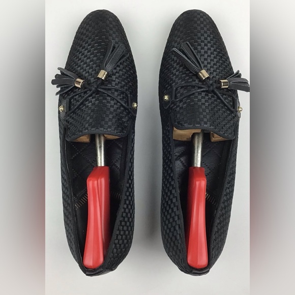 Louis Leeman woven tassel loafers men’s 44 black main image 7